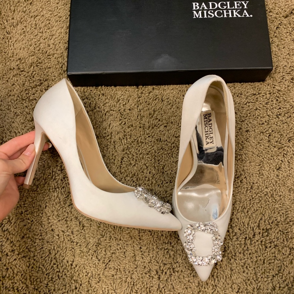 Badgley mischka heels 7 - Picture 3 of 10